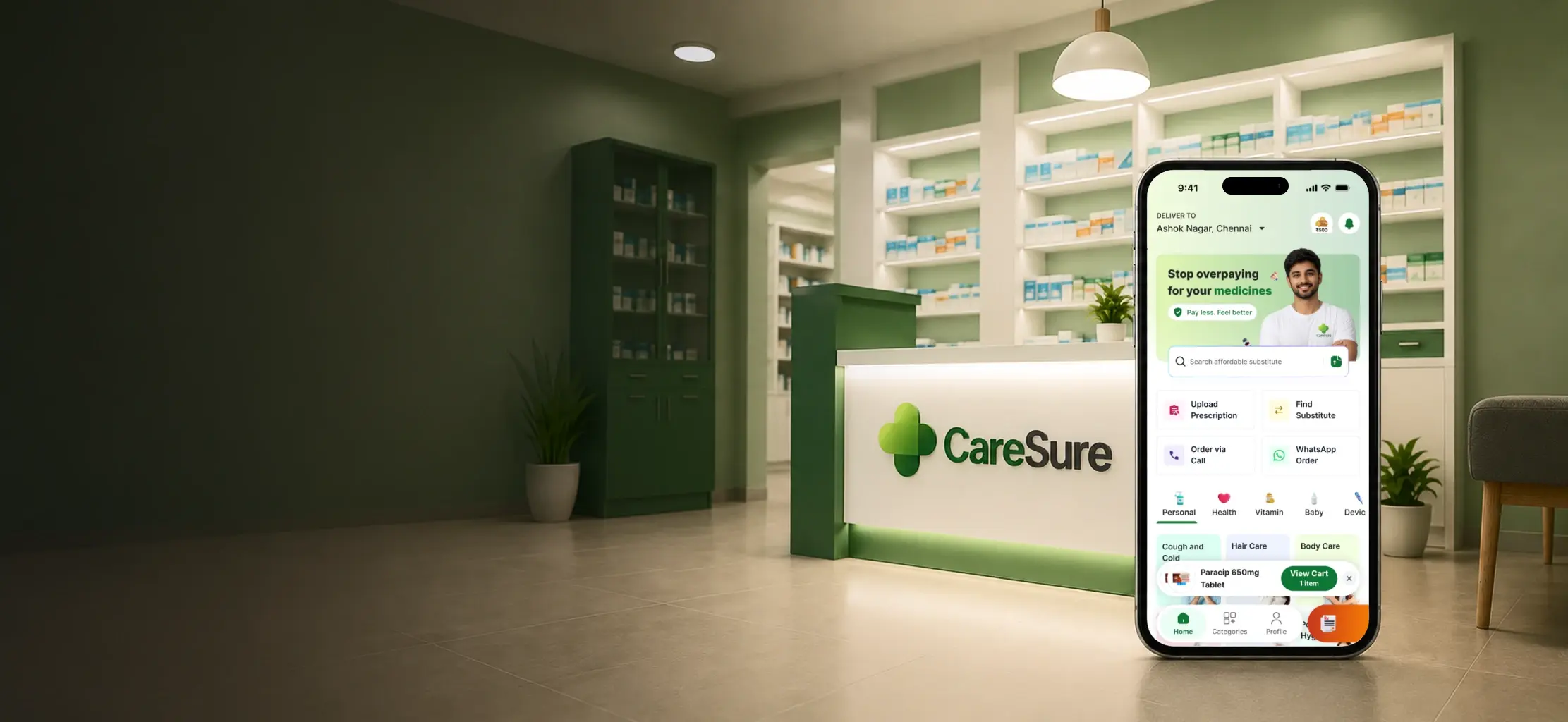 Care Sure - Digital Medical Assistance