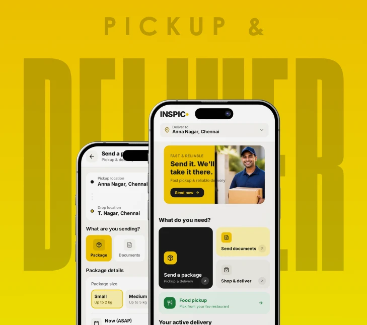 Pickup & Delivery App Development