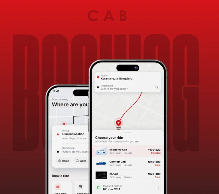 Corporate Cab Booking App Development